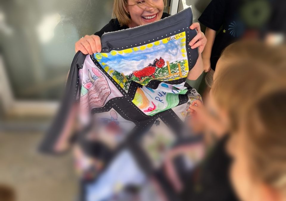 Memory-blanket-Anel-Kids-art-teacher
